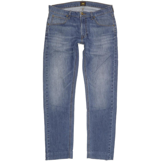 Lee Daren Men Blue Straight Slim Stretch Jeans W32 L31
