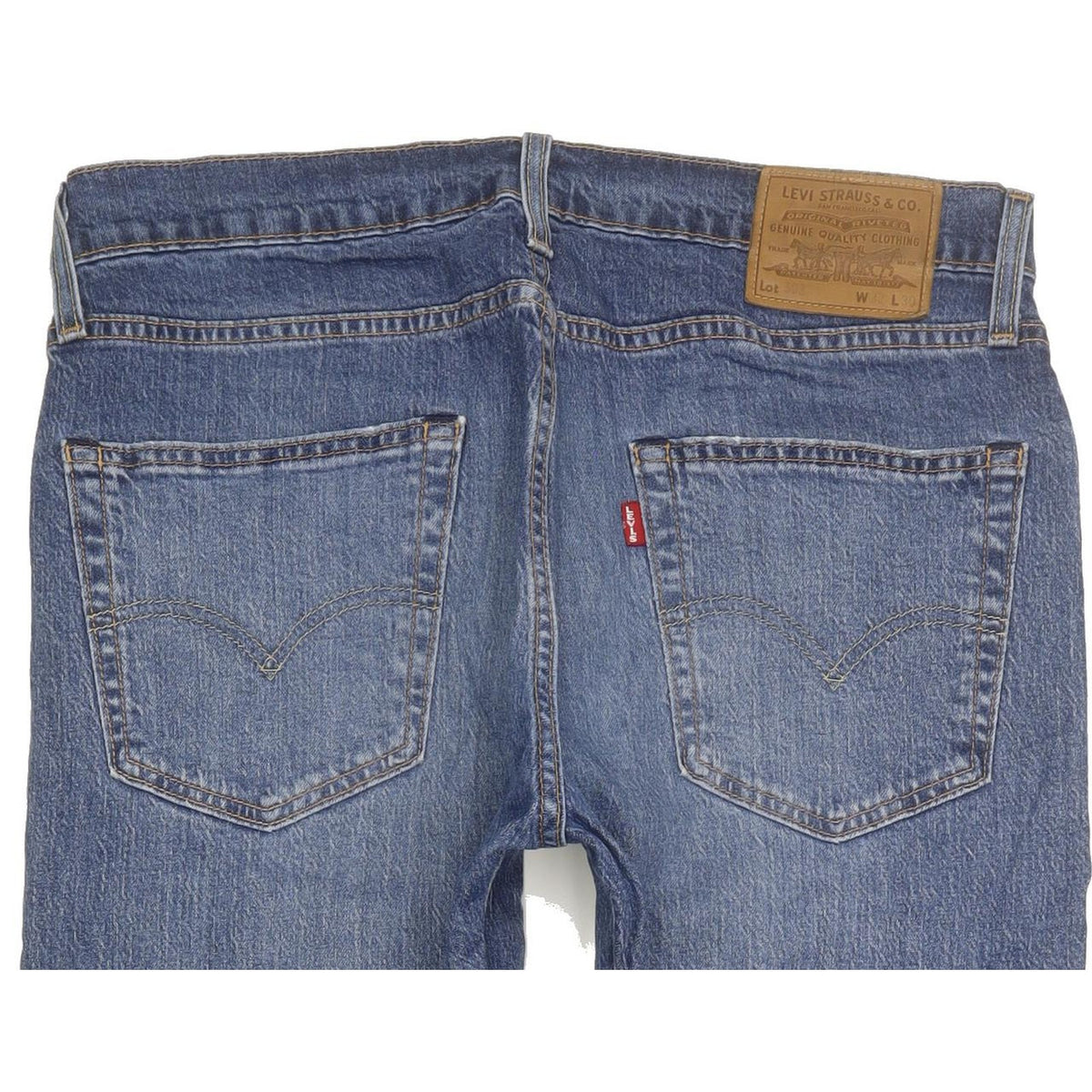 Levi's 502 Men Blue Tapered Regular Jeans W32 L29