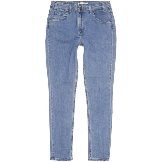 Levi's 721 Vintage Blue Skinny Slim Stretch Jeans High Waisted W31 L30