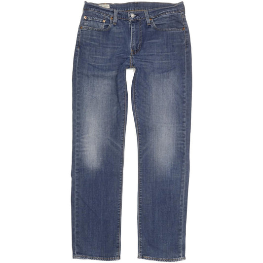 Levi's 514 Men Blue Straight Slim Stretch Jeans W32 L32
