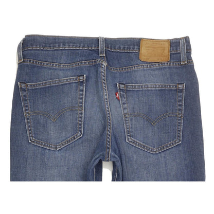 Levi's 514 Men Blue Straight Slim Stretch Jeans W32 L32