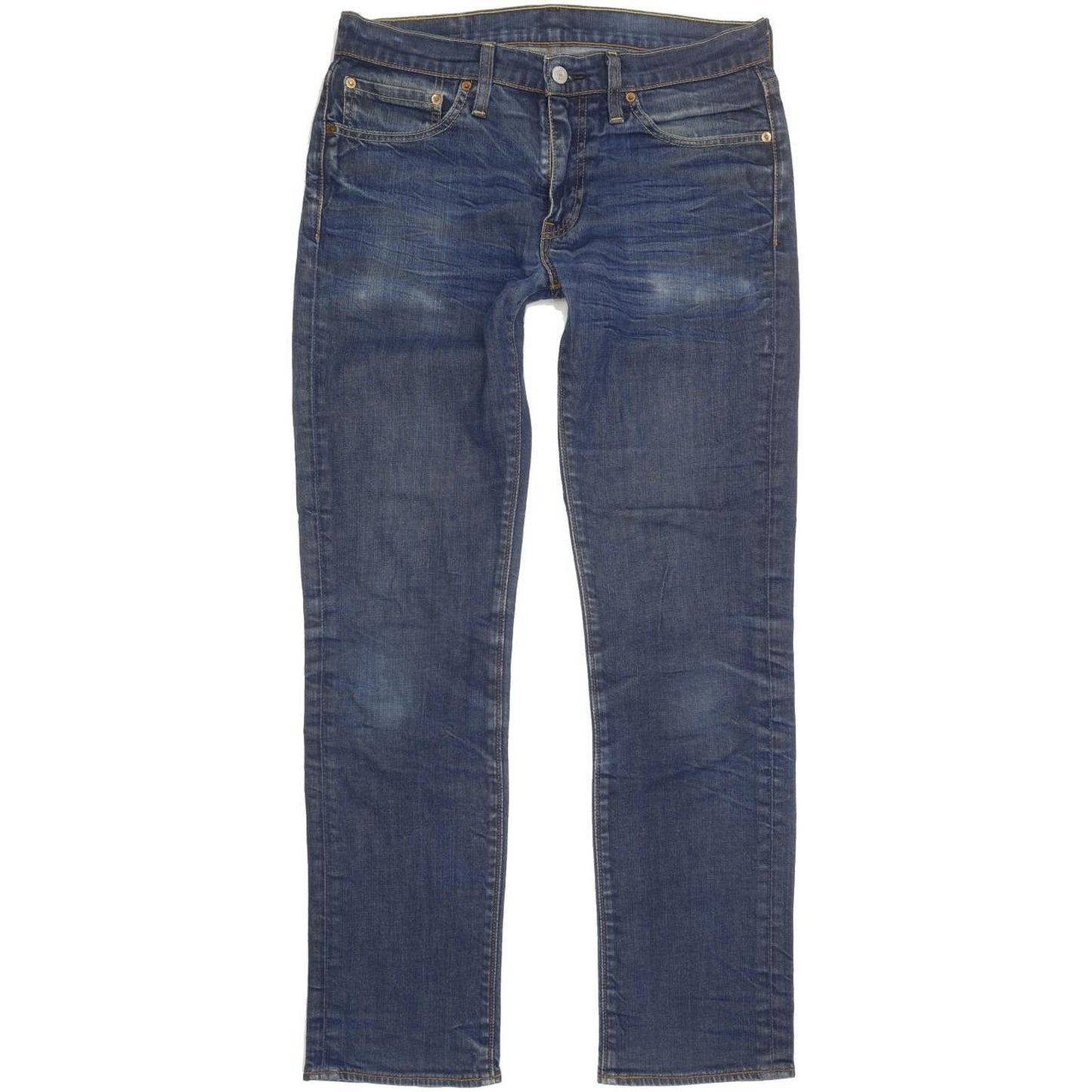 Levi's 511 Men Blue Straight Slim Jeans W33 L31