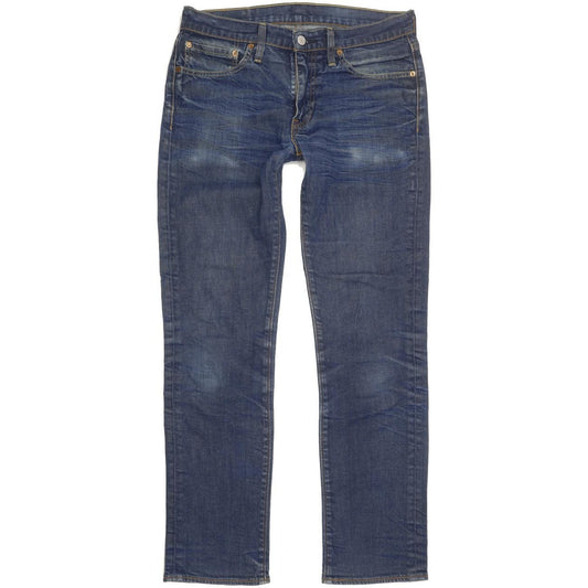Levi's 511 Men Blue Straight Slim Jeans W33 L31