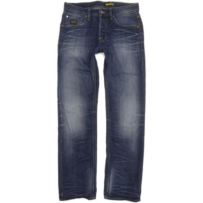 G-Star Porter Men Blue Straight Regular Jeans W32 L33
