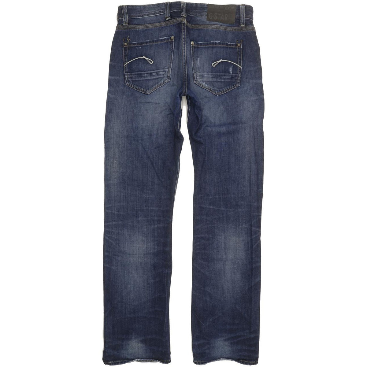 G-Star Porter Men Blue Straight Regular Jeans W32 L33