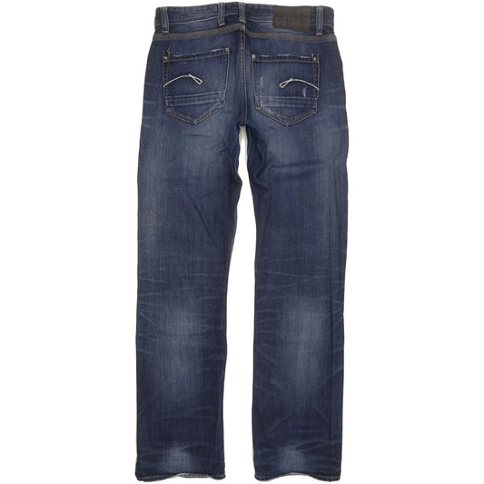 G-Star Porter Men Blue Straight Regular Jeans W32 L33