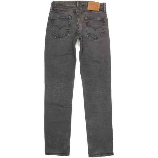 Levi's 511 Men Grey Straight Slim Stretch Jeans W30 L31