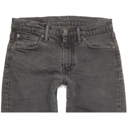 Levi's 511 Men Grey Straight Slim Stretch Jeans W30 L31