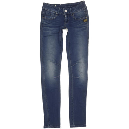G-Star Fender Women Blue Skinny Slim Stretch Jeans W26 L32