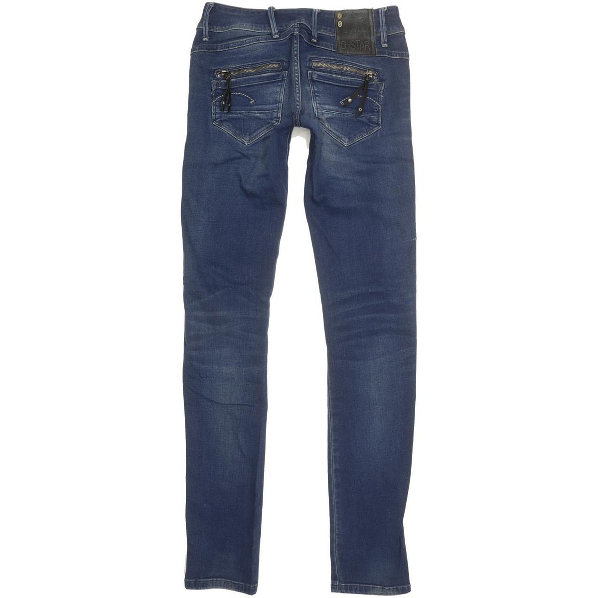 G-Star Fender Women Blue Skinny Slim Stretch Jeans W26 L32