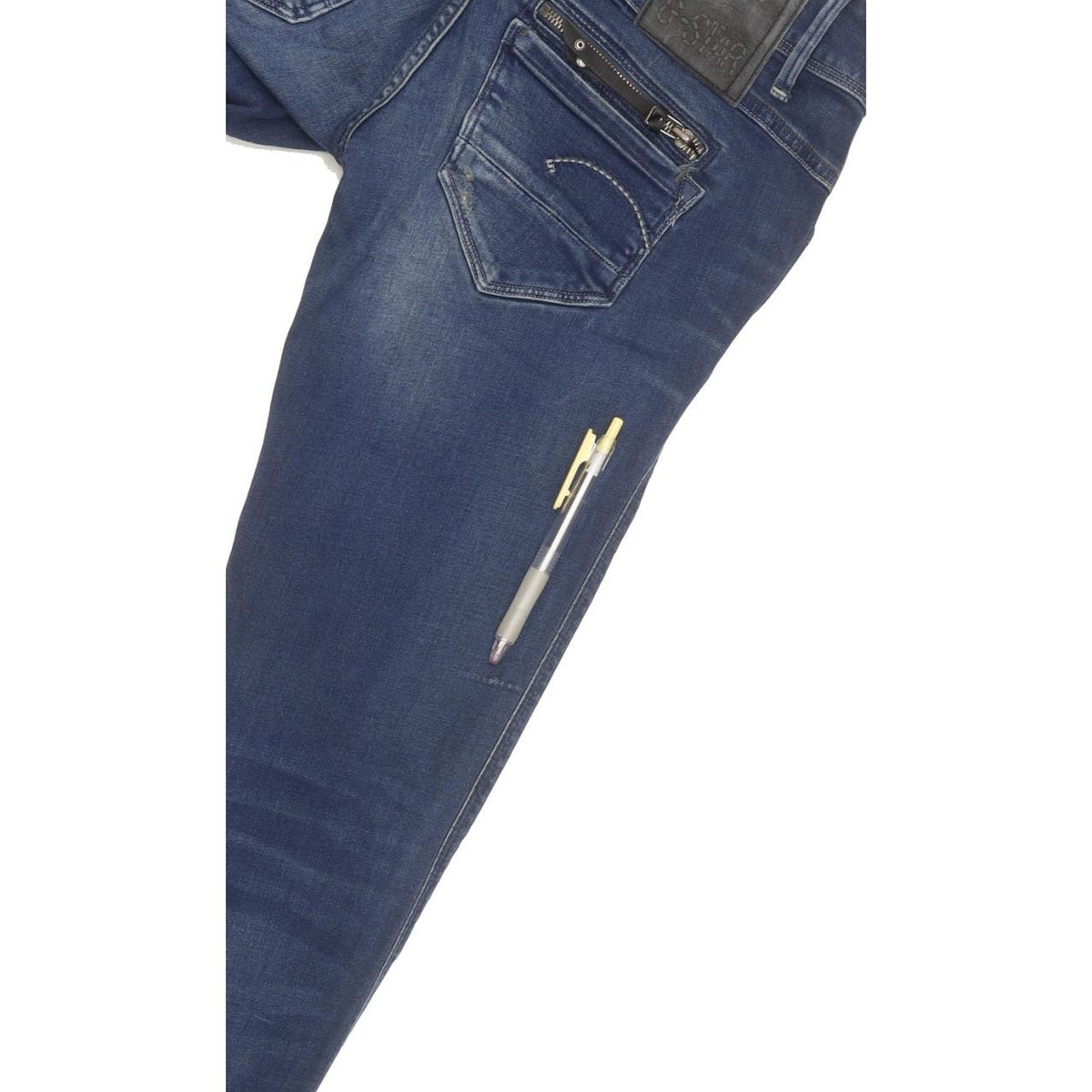 G-Star Fender Women Blue Skinny Slim Stretch Jeans W26 L32