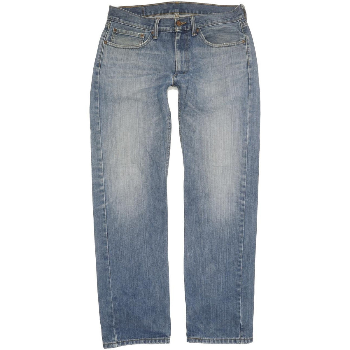 Levi's 505 Men Blue Straight Regular Jeans W34 L33