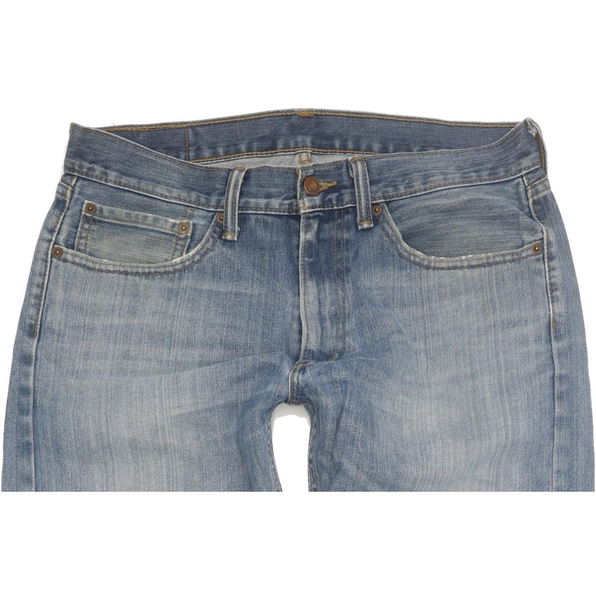 Levi's 505 Men Blue Straight Regular Jeans W34 L33