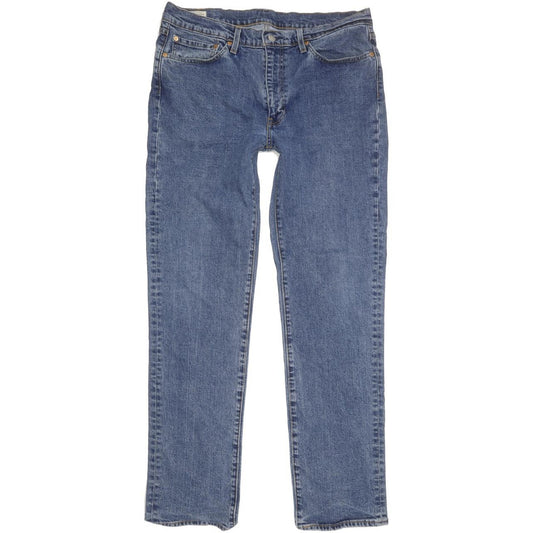 Levi's 514 Men Blue Straight Slim Stretch Jeans W36 L33