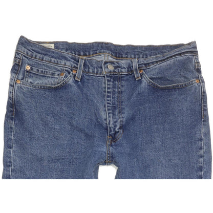 Levi's 514 Men Blue Straight Slim Stretch Jeans W36 L33