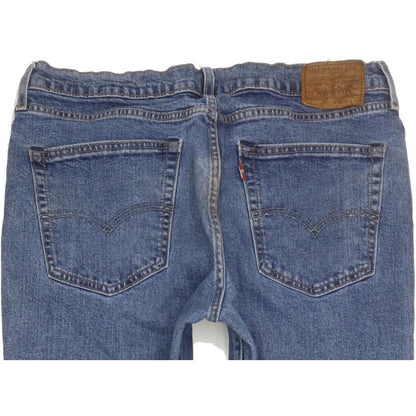 Levi's 514 Men Blue Straight Slim Stretch Jeans W36 L33