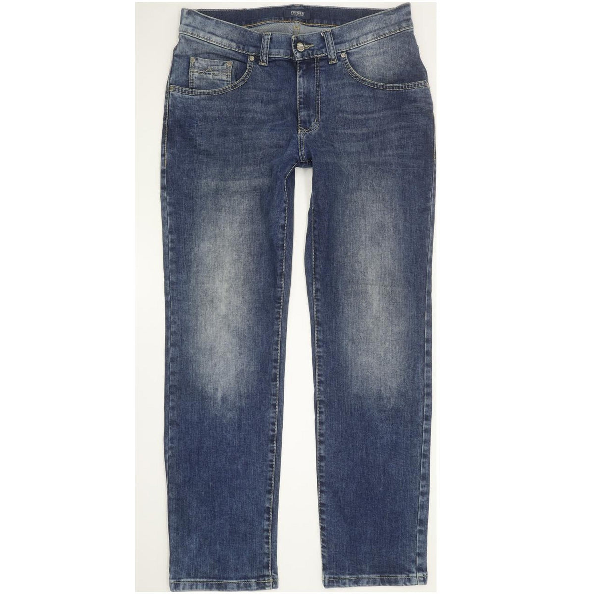 Pioneer Rando Men Blue Straight Regular Stretch Jeans W32 L30
