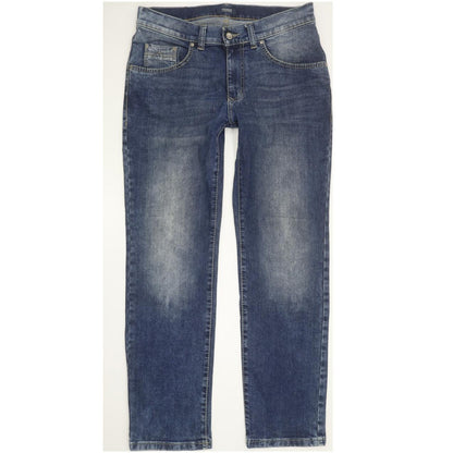 Pioneer Rando Men Blue Straight Regular Stretch Jeans W32 L30