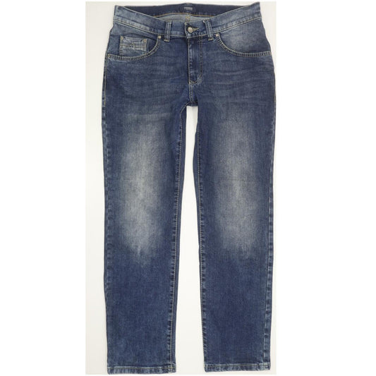 Pioneer Rando Men Blue Straight Regular Stretch Jeans W32 L30
