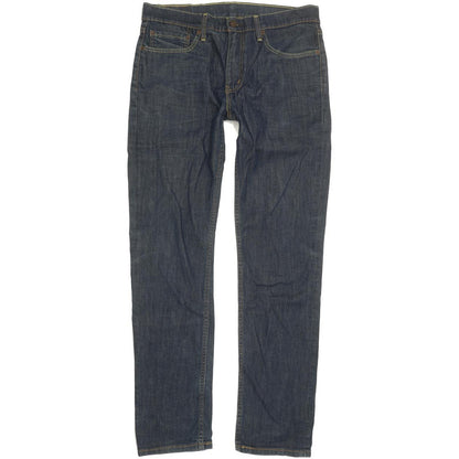 Levi's 511 Women Blue Straight Slim Stretch Jeans W34 L33