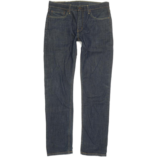 Levi's 511 Women Blue Straight Slim Stretch Jeans W34 L33