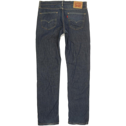 Levi's 511 Women Blue Straight Slim Stretch Jeans W34 L33
