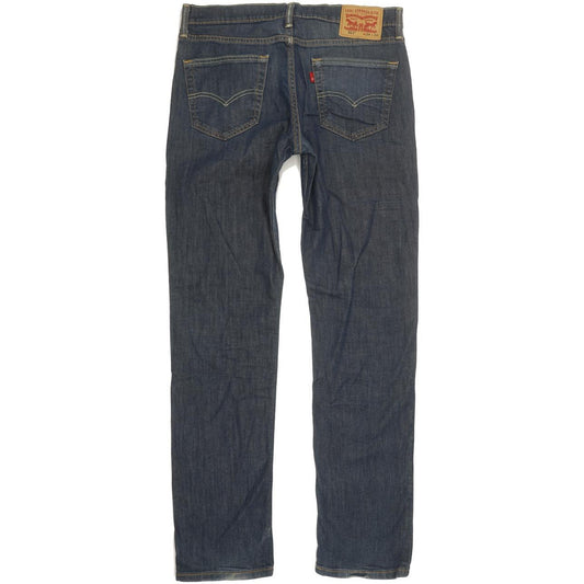 Levi's 511 Women Blue Straight Slim Stretch Jeans W34 L33
