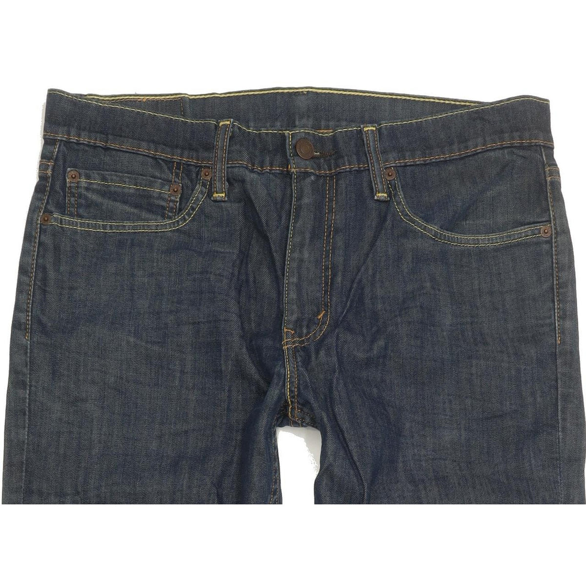Levi's 511 Women Blue Straight Slim Stretch Jeans W34 L33