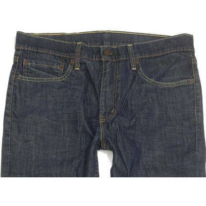 Levi's 511 Women Blue Straight Slim Stretch Jeans W34 L33
