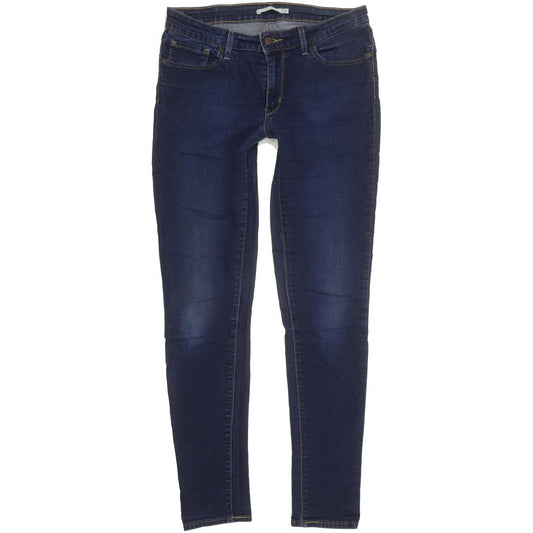Levi's 711 Women Blue Skinny Slim Stretch Jeans W31 L31