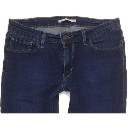 Levi's 711 Women Blue Skinny Slim Stretch Jeans W31 L31
