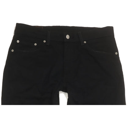 Levi's 751 Men Black Straight Regular Stretch Jeans W33 L31