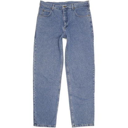 Lee Men Blue Straight Regular Jeans W37 L33