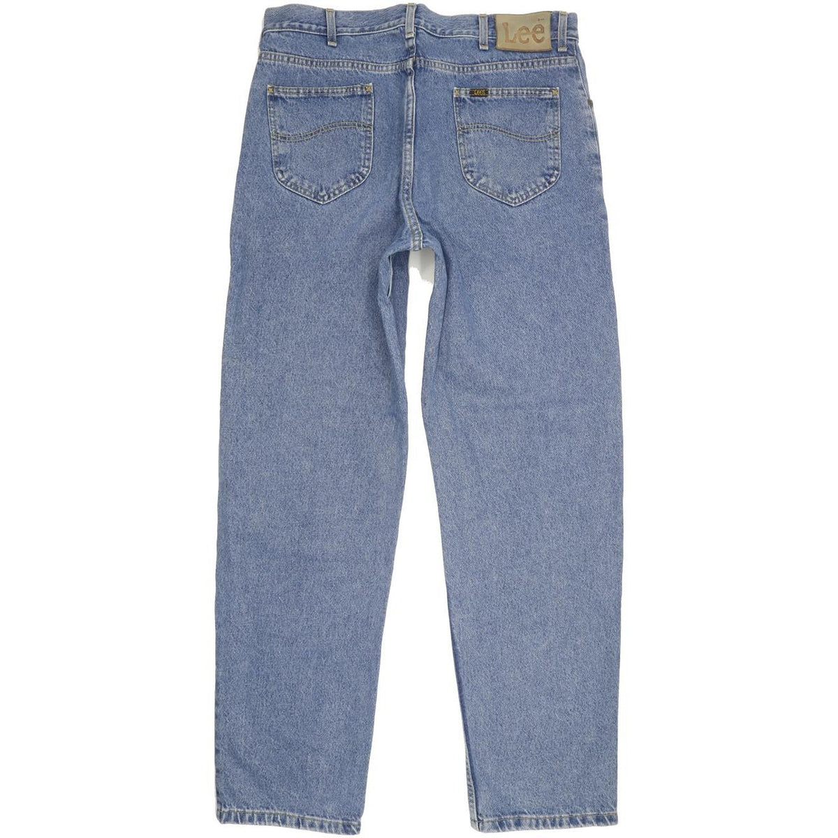 Lee Men Blue Straight Regular Jeans W37 L33