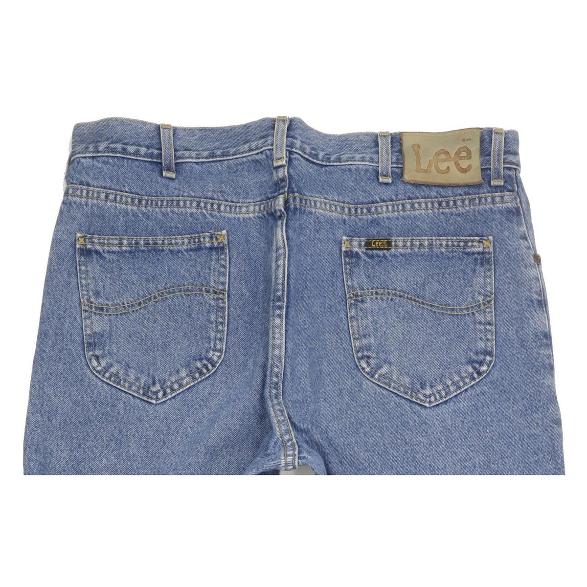 Lee Men Blue Straight Regular Jeans W37 L33