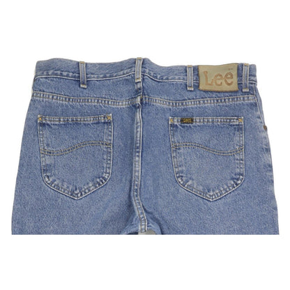 Lee Men Blue Straight Regular Jeans W37 L33