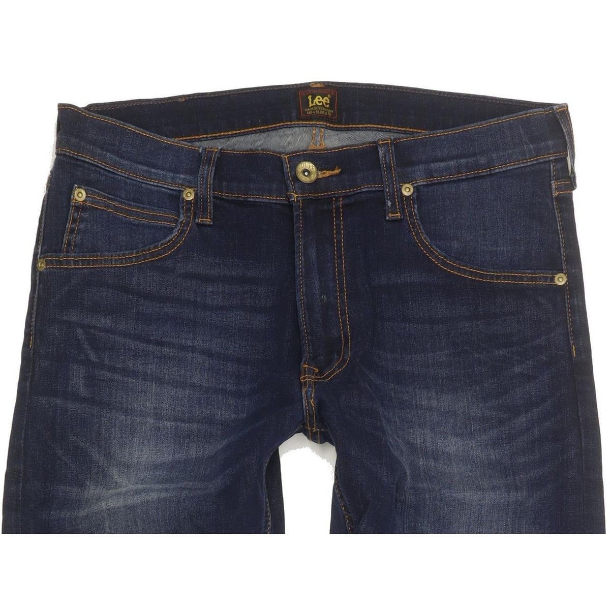 Lee Luke Men Blue Skinny Slim Stretch Jeans W31 L30
