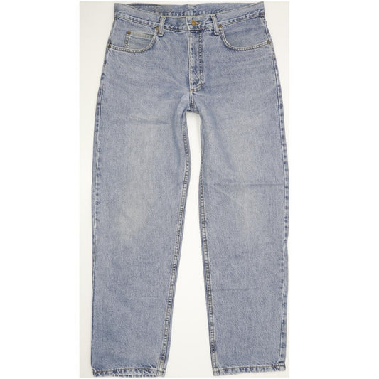 Lee Men Blue Straight Regular Jeans W34 L30