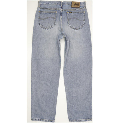 Lee Men Blue Straight Regular Jeans W34 L30
