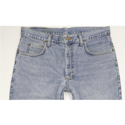 Lee Men Blue Straight Regular Jeans W34 L30