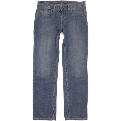 Pioneer Men Blue Straight Regular Stretch Jeans W36 L34