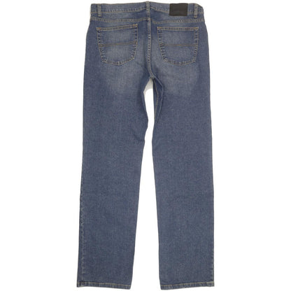 Pioneer Men Blue Straight Regular Stretch Jeans W36 L34