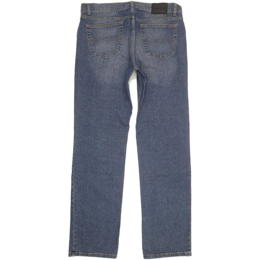 Pioneer Men Blue Straight Regular Stretch Jeans W36 L34