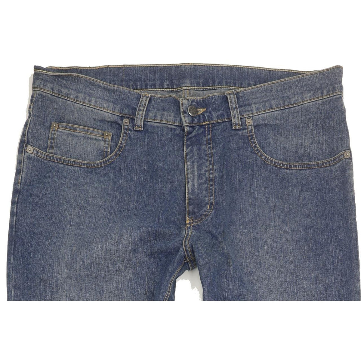 Pioneer Men Blue Straight Regular Stretch Jeans W36 L34