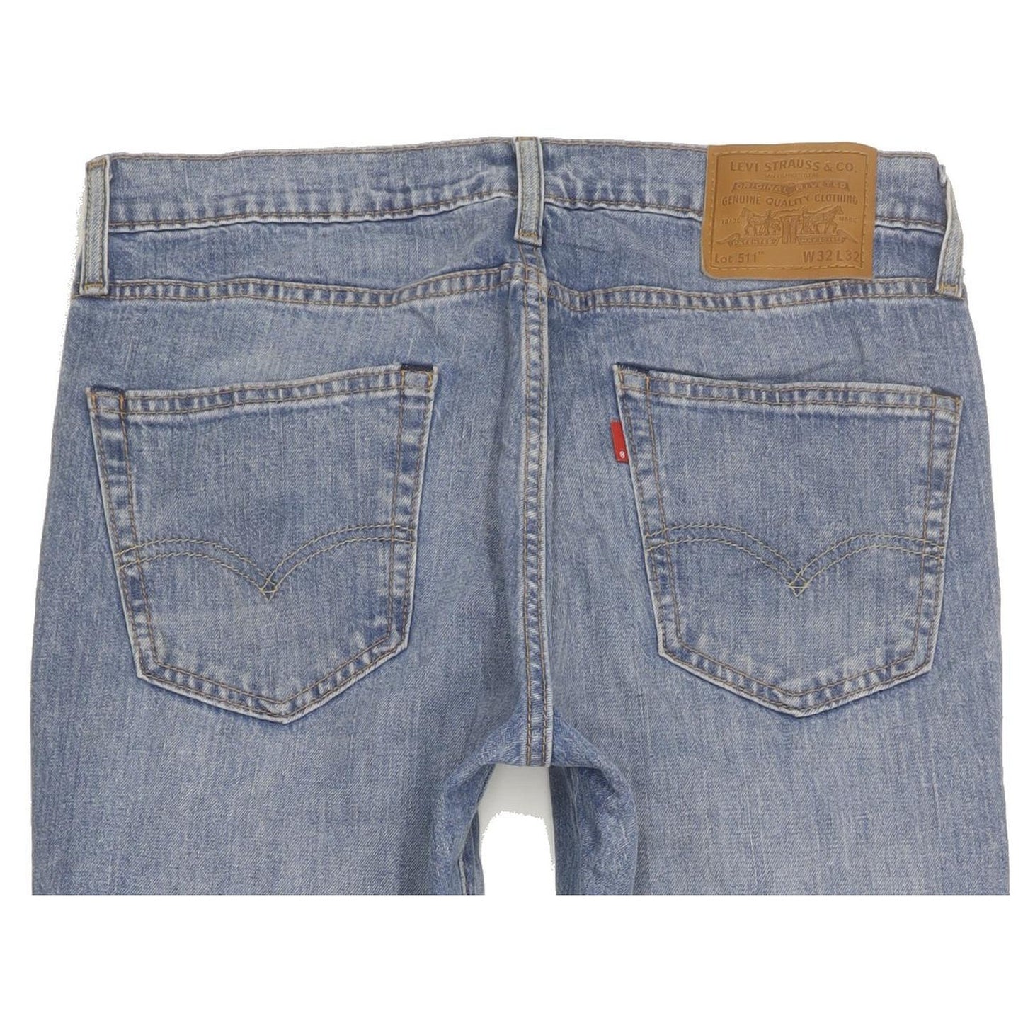 Levi's 511 Men Blue Straight Slim Stretch Jeans W32 L32