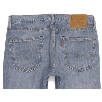Levi's 511 Men Blue Straight Slim Stretch Jeans W32 L32