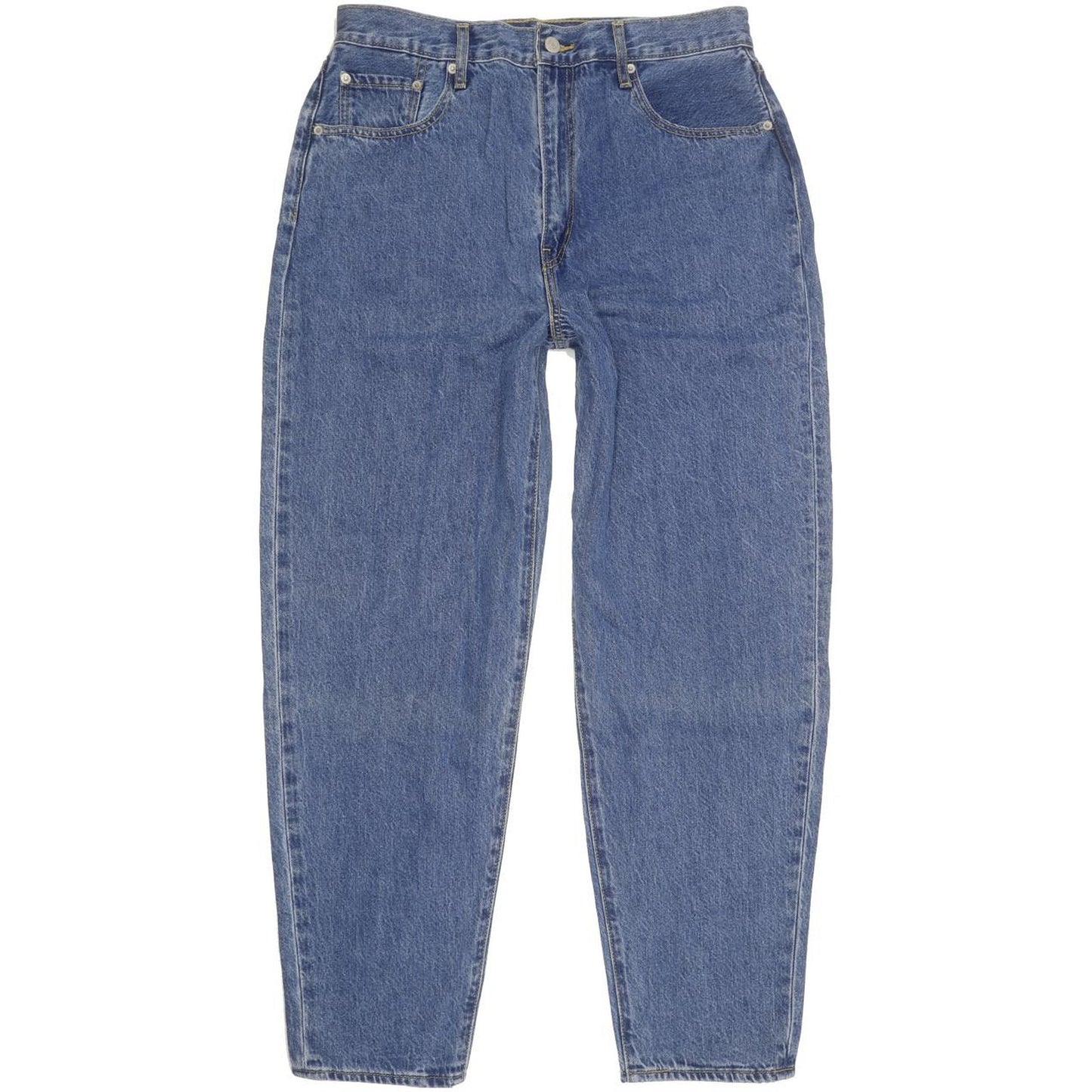 Levi's Blue Tapered Loose Stretch Jeans High Waisted W31 L29