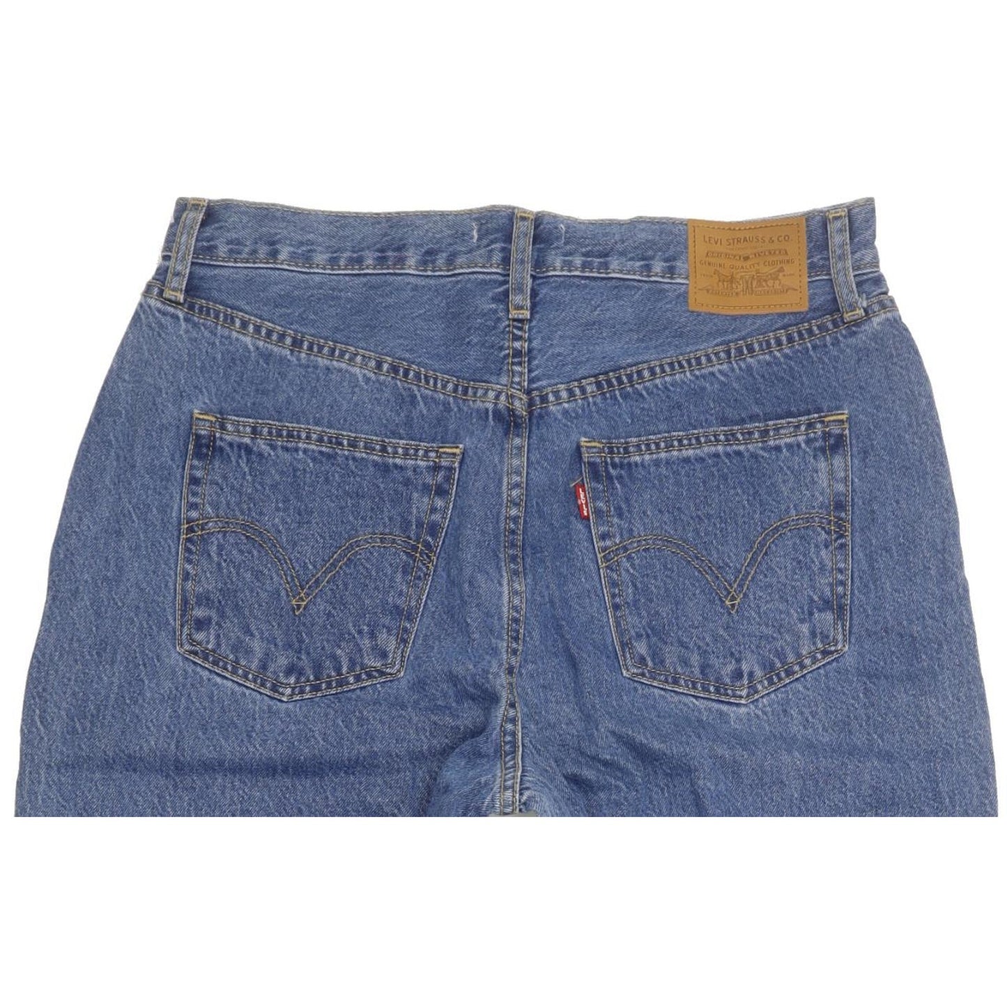 Levi's Blue Tapered Loose Stretch Jeans High Waisted W31 L29