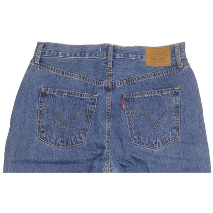 Levi's Blue Tapered Loose Stretch Jeans High Waisted W31 L29
