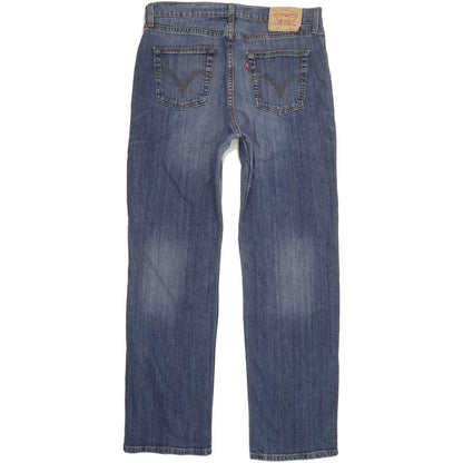 Levi's 751 Men Blue Straight Regular Stretch Jeans W34 L31
